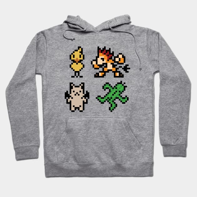 Pocketstation Final Fantasy Friends Hoodie by inotyler